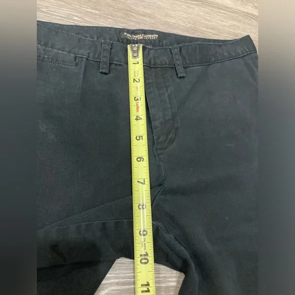 Ralph Lauren Polo Jeans Co Classic Black Women's Capris Size 10 Flare - Picture 7 of 9